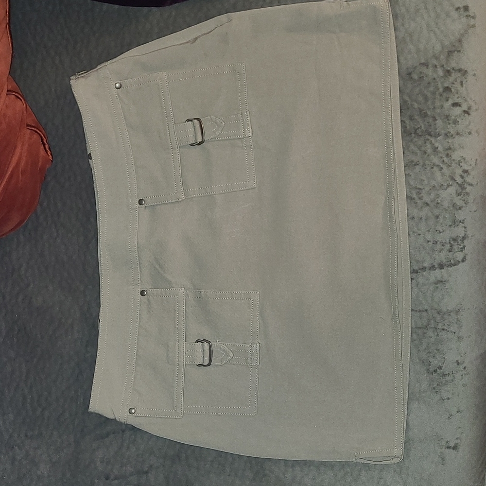 Khaki colored EXPRESS skirt